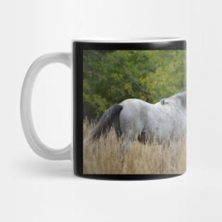 Wild Grey Horse Mug